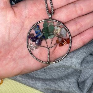 Beautiful tree necklace